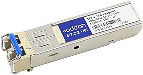 Addon-Hálózati SFP Mini-GBIC Adó-vevő Modul, LC Egyetlen Mód (SFP-1,25 G-LX10-AO)