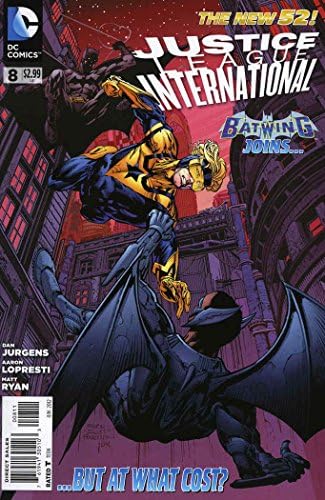 Justice League International (2 Sorozat) 8 VF/NM ; DC képregény