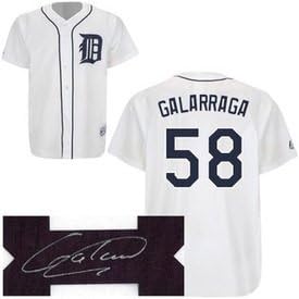 Armando Galarraga Dedikált Detroit Tigers Jersey