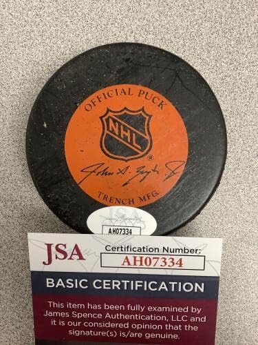 Bobby Orr Alá Jégkorong NHL Boston Bruins Autogramot SZÖVETSÉG HHOF Top 100 - Dedikált NHL Korong