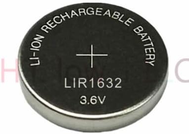 Hillflower 20 Darab LIR1632 1632 CR1632 LM1632 BR1632 Újratölthető Tömeges 3.6 V Prémium Lítium Akkumulátor