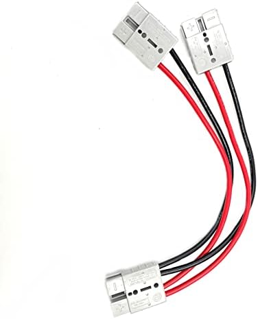 daier 1db Elektromos Targonca töltőcsatlakozó Nagy Aktuális 1 2 Splitter Quick Connect húzza ki a dugaszt