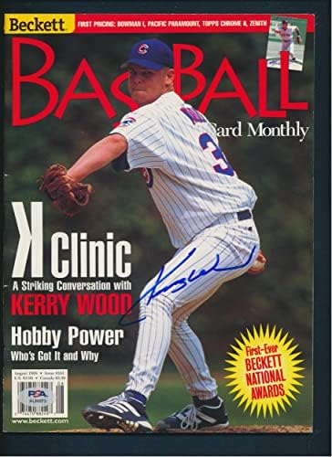 Kerry Fa Alá Magazin Autogramot PSA/DNS AL88973 - Dedikált MLB Magazinok
