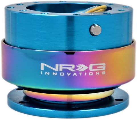 NRG Kormánykerék gyorskioldó Kit - Gen 2.0 - Új Kék Test w/ Neochrome Gyűrű - Part SRK-200NB-MC