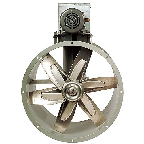 16 Tubeaxial Ventilátor w/Motor & Drive Pkg, 208-230/460VAC