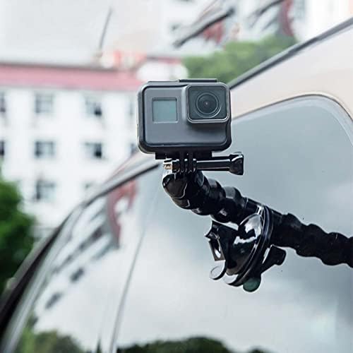 Wenini Autós Telefon tartó tartó Szállító tapadókorongos Konzol Sport 360 Fokban Forgatható Kamera, Autó