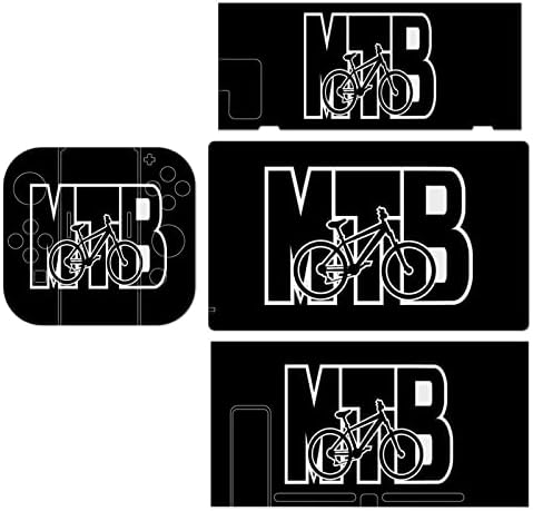 MTB Mountain Bike Matricák Teljes Wrap Matrica Bőr Védő Előlap Matricák Kompatibilis a Nintendo Kapcsoló
