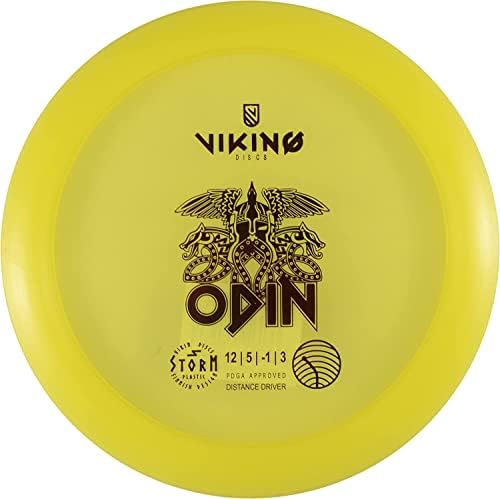 Viking Lemezek Odin Vihar Műanyag | Távolság Vezető | Speciális Disc Golf Vezető [Bélyegző Színe & Színárnyalat
