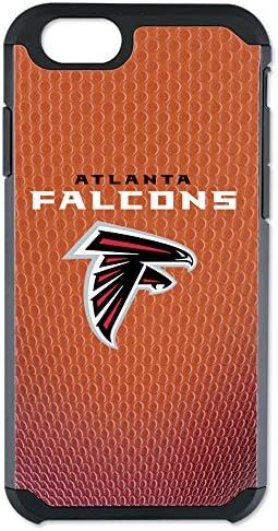 NFL Atlanta Falcons Klasszikus Labdarúgó-Kavicsos Gabona Érzem iPhone 6 Esetben, Barna