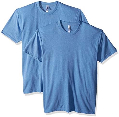 Marky G Ruházat Férfi Triblend USA Készült Rövid Ujjú Nyomon T-Shirt (2 Csomag)