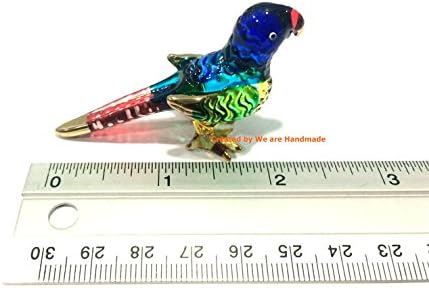 Kézzel Készített Üveg Papagáj Művészeti Üveg Robbant Állat Figura/Madár Figura Gyűjthető Figurák Dísz