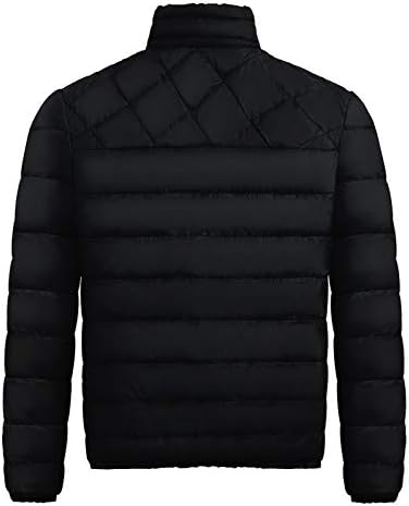 Férfi Őszi Téli Kabát, Kabátok, Alkalmi Hosszú Ujjú Szilárd Állvány Gallér Sűrűsödik Pamut Le Outwear