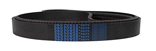 D&D PowerDrive 5/5VX1060 Sávos Cogged V Öv, 5 Sáv, Gumi