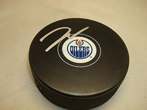 Darnell Nővér Aláírt Edmonton Oilers Jégkorong Dedikált 1C - Dedikált NHL Korong
