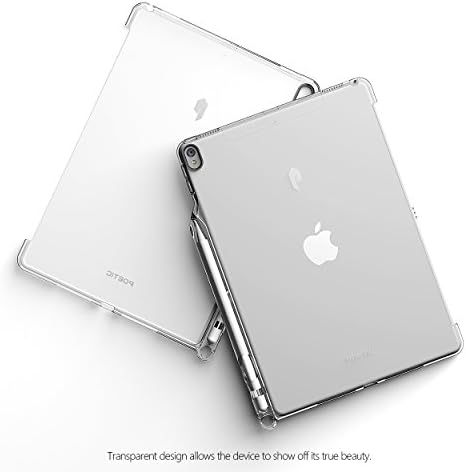 iPad 3 Esetben (10.5 Inch, 2019), iPad Pro 10.5 Esetben, Költői Rugalmas, Puha, Átlátszó TPU Tiszta hátlapot
