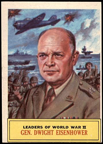 1965 Topps 64 Dwight D. Eisenhower Tábornok (Kártya) VG