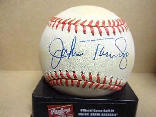 John Tamargo Bíborosok/astros Aláírt N. l. Baseball W/coa - Dedikált Baseball