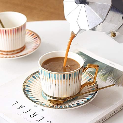 A lény Csésze Európai Kerámia Bögre, a Home Office Délutáni Tea Set, 200ml Kerámia Kávés Csésze Készlet,