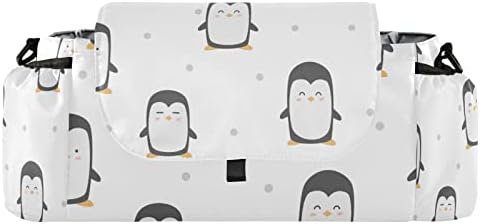 Sinestour Aranyos Pingvin Állatok Babakocsi Szervező a pohártartó Univerzális Babakocsi Szervező Táska,