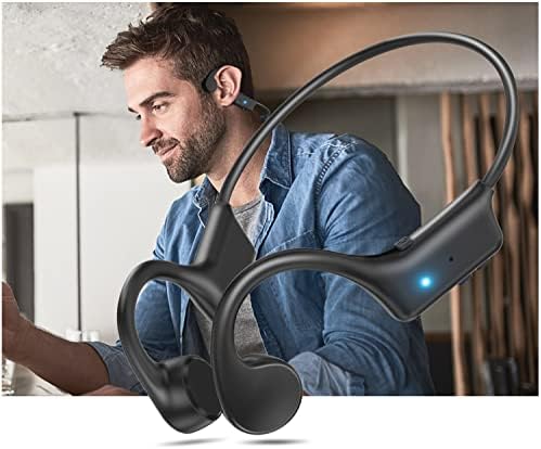 Csontvezetéses Fejhallgató, 2023 Korszerűsített Nyitott Fül Vezeték nélküli Bluetooth-Sport Fejhallgató,