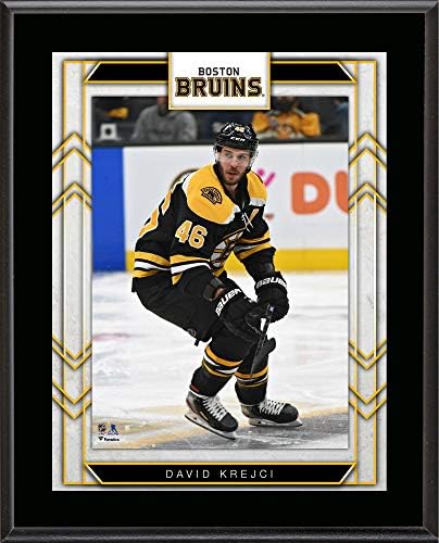 David Krejci Boston Bruins 10.5 x 13 Szublimált Játékos Emléktábla - NHL Játékos Plakkok, valamint Kollázsok
