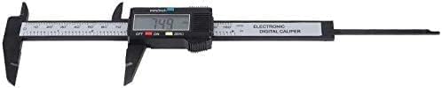 GOOFFY Vernier Féknyereg - 150mm Fekete Elektronikus LCD Kijelző Vernier Féknyereg Uralkodó Nyomtávú Scribing