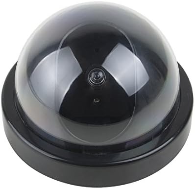 IIVVERR, Mintha hatóanyag nélküli Kupola Reális Látszó Biztonsági Kamera Piros LED Fény Érzékelő Érzékelő