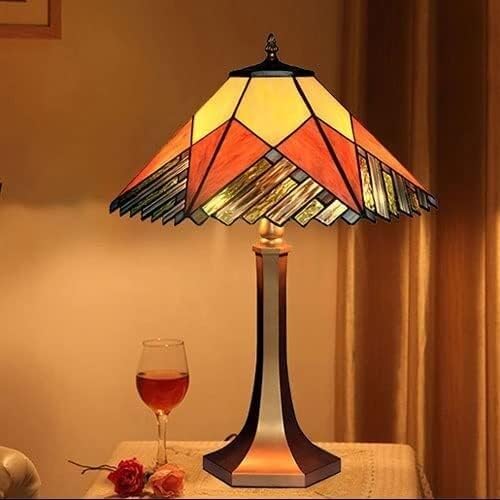 LED-es Éjjeli Lámpa E27 Minimalista asztali Lámpa ólomüveg Árnyékban Retro Éjszakai Fény Kreatív Népszerű