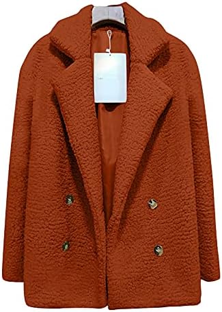 Teljes Ujjú Divatos Őszi Plus Size Kabát Női Loungewear Kényelmes Kabát Zsebében Illik Hajtóka Vastag,