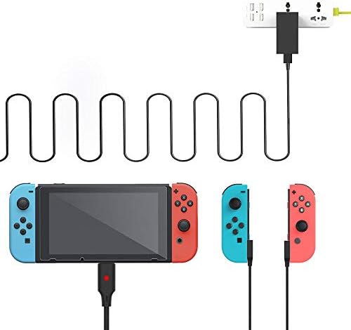 ECHZOVE Multi Töltő Kábel Nintendo Kapcsolót, majd Kapcsolja Joy-Con - 5.9 FT
