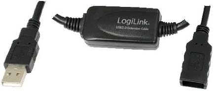Logilink 15m USB-EGY Férfi-Egy Nő USB 2.0 Átjátszó Kábel