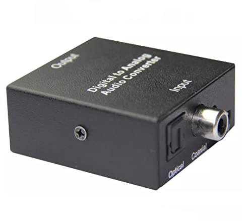 Digitális-Analóg Audio Converter Erősítő Dekóder Optikai Rf Jelet Analóg Sztereó Audio Adapter R/L 3,5