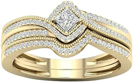 2023 Új Női Gyűrű Barátnője Micro Cirkon Ékszerek Intarziás Gyűrű Ajándék Gyűrű Aranyos Jelmezek Tizenéves