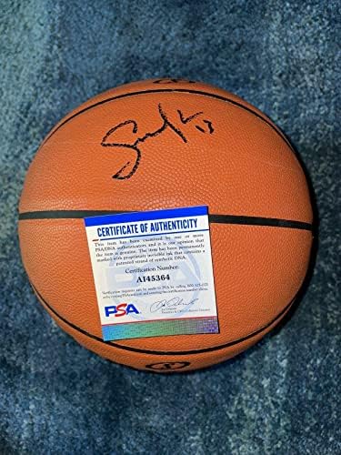 Steve Nash Aláírt NBA Kosárlabda-Phoenix Suns Csillag PSA/DNS 3 - Dedikált Kosárlabda