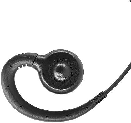 C Forgó Hangszóró Felügyeleti Fülhallgató Pogo Pin Walkie Talkie Fülhallgató a Motorola APX4000 APX6000
