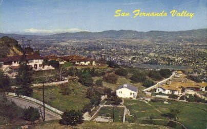 San Fernando Valley, Kalifornia Képeslap