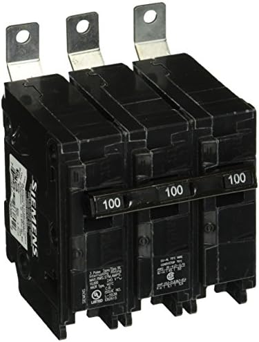 Siemens B3100 100-Amp Három Pólus 240 Voltos 10KAIC Villámot a Megszakító