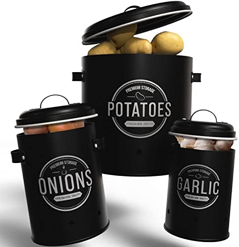 LOFTASTIC® Krumpli, hagyma tárolóban (3 csomag) | hagymás-krumplis tárolók | burgonya tárolás | hagyma