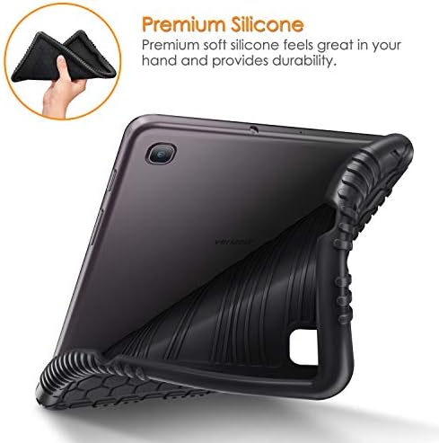 Fintie Szilikon tok Samsung Galaxy Tab Egy 8.4 2020-As Modell SM-T307, Honey Comb Sorozat Gyerekeknek,