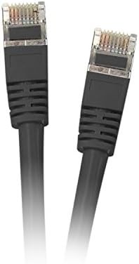 Árnyékolt Cat5e 1-Láb Szürke Ethernet Kábel, Snagless/Öntött Boot (CNE42074)