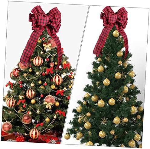 Yardwe 2db csokornyakkendő Szalag Ajándék Kosarak A Hivatal Ajándékok Karácsonyi Koszorú Karácsonyi Íj