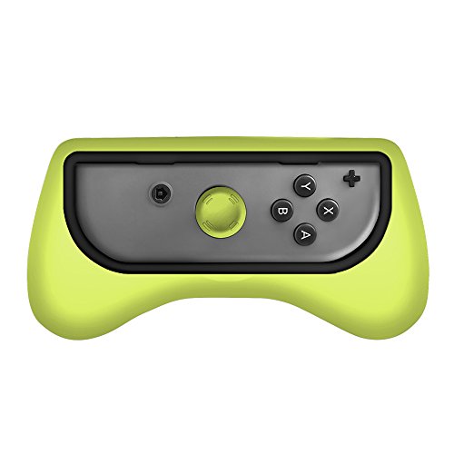 Túlfeszültség-Grip Készlet, Öröm-Con & Thumb Markolatok - Nintendo Kapcsoló, Neon Sárga