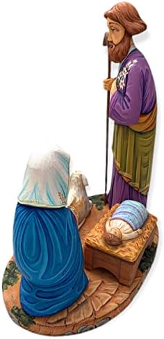Fa-Karácsonyi Meghatározott Betlehem 12,79 Magas Karácsonyi Betlehemes Figurák, Karácsonyi Lakberendezés