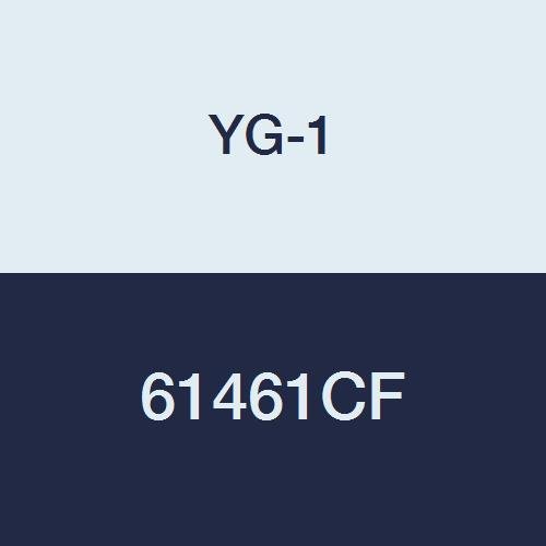 YG-1 61461CF HSSCo8 Nagyoló Végén Malom, Multi Fuvola, Közepesen hosszú, Durva Pályán, TiAlN-Futura Befejezni,