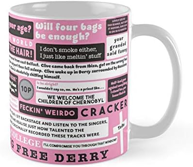 Derry Lányok Idézetek Bögre 11oz & 15oz Kerámia teáscsésze