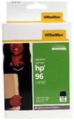OfficeMax Utángyártott Fekete Tintapatron Csere HP 96 (C8767WN)