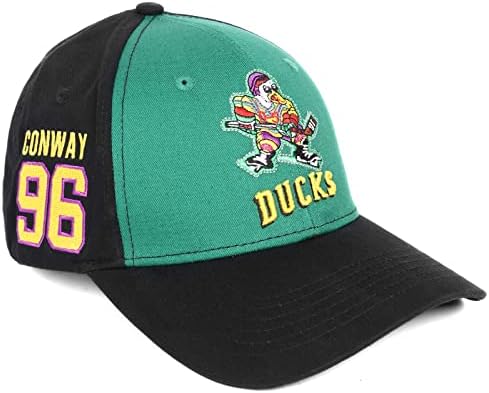 TRIVINKIN Mighty Ducks kalap Férfi Kacsa kalap Jégkorong Sapka Állítható Snapback Baseball Sapka Hímzett
