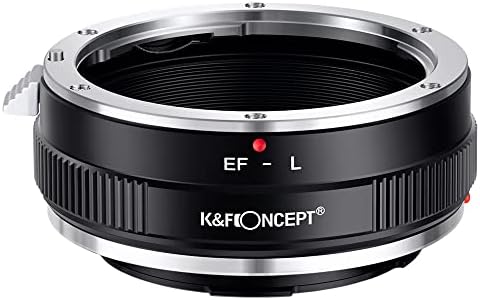 A K&F Koncepció bajonett Adapter EOS-L Kézi Fókusz Kompatibilis Canon (EF/EF-S) Objektív L Mount Fényképezőgép