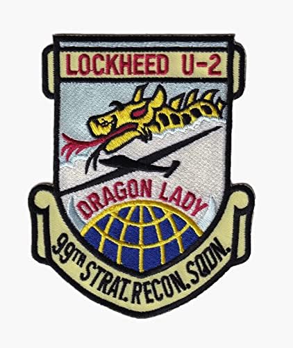 A Lockheed Martin U-2-Sárkány Patch – tépőzáras, 4, a Hivatalosan Engedélyezett