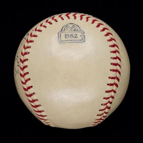 Egyetlen Ismert Hank Severeid Egyetlen Dedikált Baseball 1911-1926 D. 1968 SZÖVETSÉG BB11986 - Dedikált